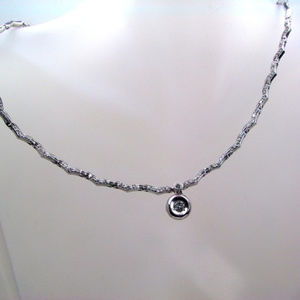 Diamond Necklace .55TDW 14KT White Gold